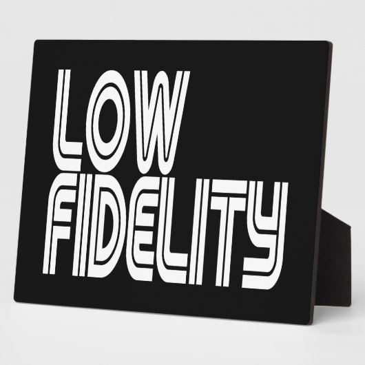 Low Fidelity Fotoplatte (Seite)