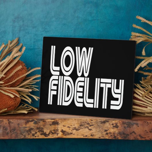 Low Fidelity Fotoplatte (Seite)