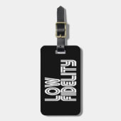 Low Fidelity Gepäckanhänger (Vorderseite vertikal)