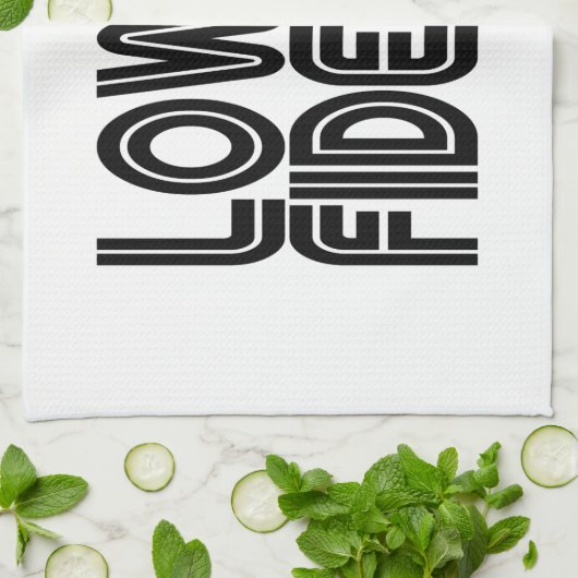 Low Fidelity Geschirrtuch (Gefaltet)