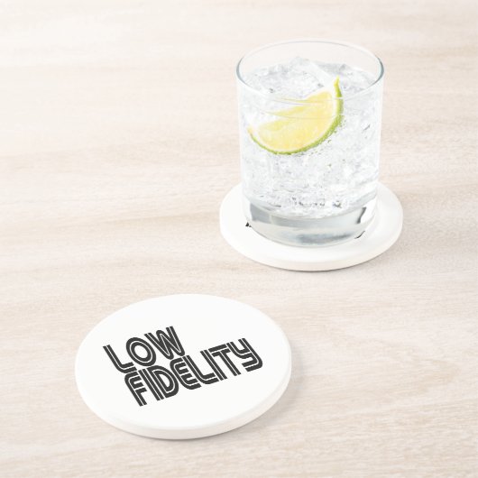Low Fidelity Getränkeuntersetzer (Seite)