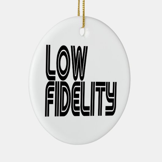 Low Fidelity Keramik Ornament (Rechts)