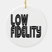 Low Fidelity Keramik Ornament (Hinten)