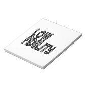 Low Fidelity Notizblock (Rotiert)