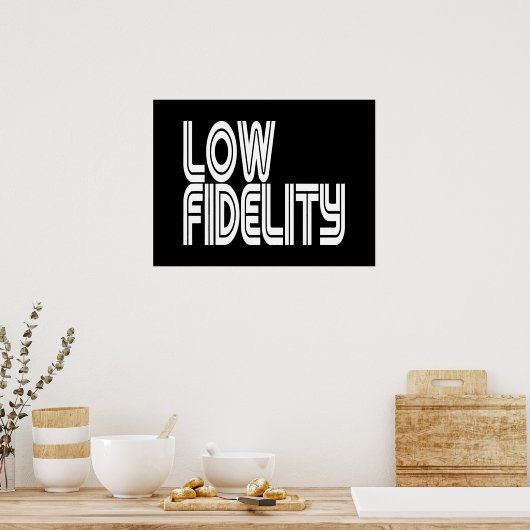 Low Fidelity Poster (Küche)