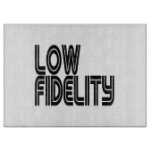 Low Fidelity Schneidebrett (Vorderseite)