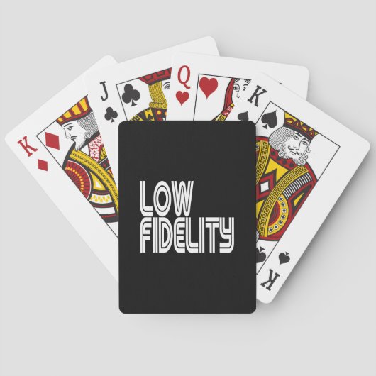 Low Fidelity Spielkarten (Rückseite)