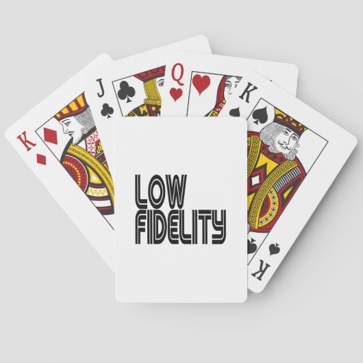 Low Fidelity Spielkarten (Rückseite)