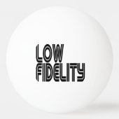 Low Fidelity Tischtennisball (Rückseite)