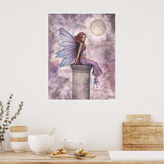 Low Hangon Fantasy Fairy Poster (Küche)