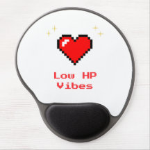 Low HP Vibes - Pixel Herz Gel Mouse Pad
