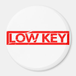 Low-Key-Briefmarke Magnet