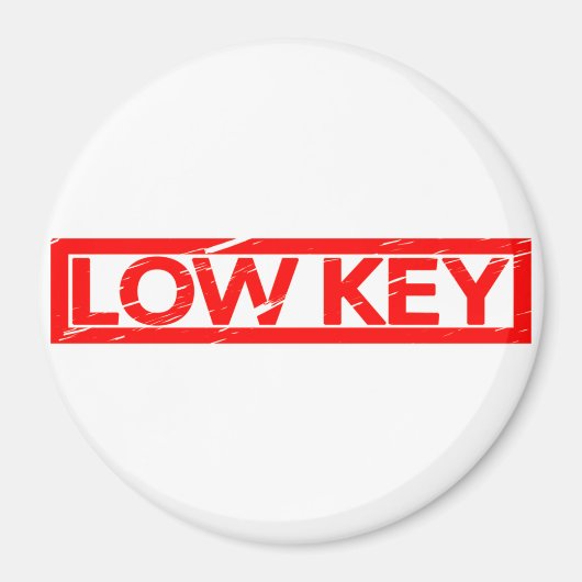 Low-Key-Briefmarke Magnet (Vorne)