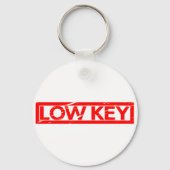 Low-Key-Briefmarke Schlüsselanhänger (Rückseite)