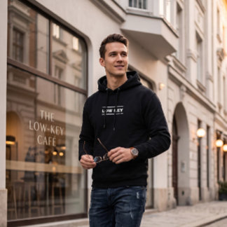 Low Key Minimalist Pullover Hoodie | Urban auf Deu