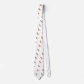 Low Poly Cat Silhouette Krawatte (Vorderseite)