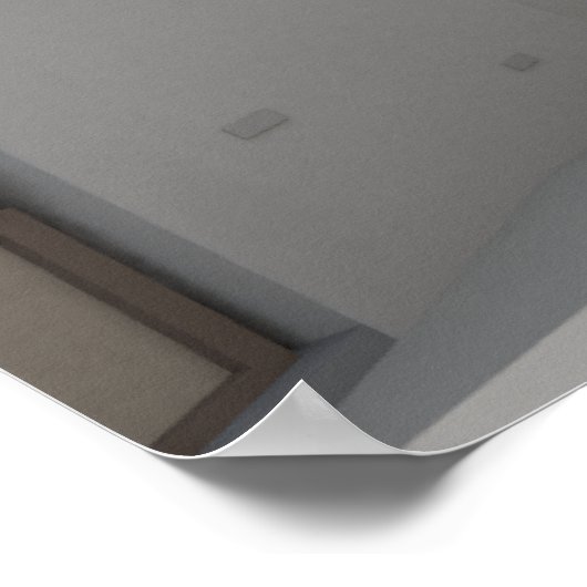 Low Poly CSGO Karte Staub 2 Rauch Poster (Ecke)