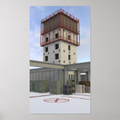 Low Poly CSGO Map Vertigo Poster (Vorne)