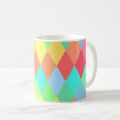 Low-Poly-Dreiecke Kaffeetasse (VorderseiteRechts)