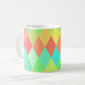 Low-Poly-Dreiecke Kaffeetasse (Vorderseite Links)