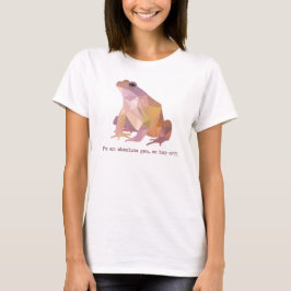 Low Poly Frosch „Ich bin ein absolutes Juwel“ Dame T-Shirt
