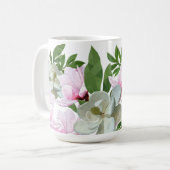 Low Poly Hartriegel Kaffeetasse (Vorderseite Links)