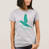 Low Poly Hummingbird T-Shirt (Vorderseite)