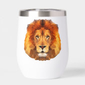 Low Poly Lion Face-65764 (Rückseite)