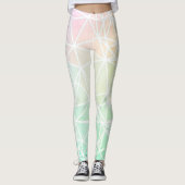 Low Poly Ombre Leggings (Vorderseite)