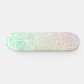 Low Poly Ombre Skateboard (Horizontal)