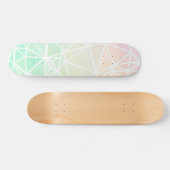 Low Poly Ombre Skateboard (Horizontal)