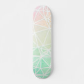 Low Poly Ombre Skateboard (Vorne)