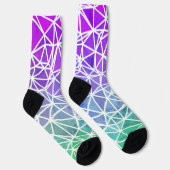 Low Poly Ombre Socken (Rechts)