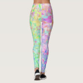 Low Poly Rainbow Leggings (Rückseite)
