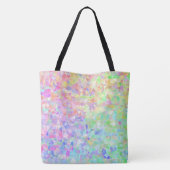 Low Poly Rainbow Tasche (Rückseite)