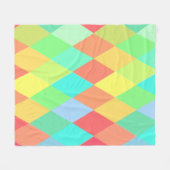 Low poly triangles fleecedecke (Vorderseite (Horizontal))