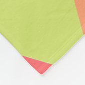 Low poly triangles fleecedecke (Ecke)
