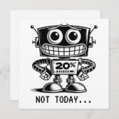 Low Power Robot - Nicht heute... (Vorne/Hinten)