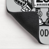 Low Power Robot - Nicht heute... Mousepad (Ecke)