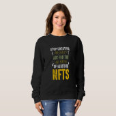 Low Quality NFT Sweatshirt (Vorne ganz)