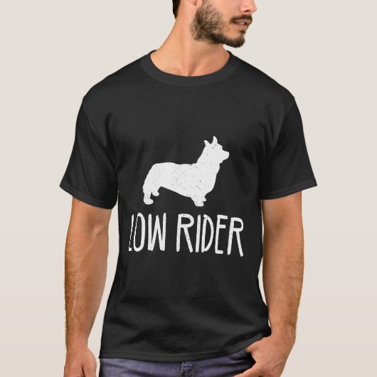 Low Rider Corgi T-Shirt (Vorderseite)