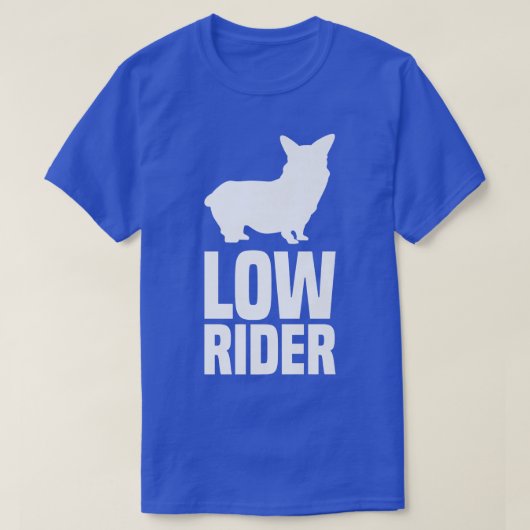 Low Rider Corgi Welsh Corgi Pembroke802 T-Shirt (Design vorne)