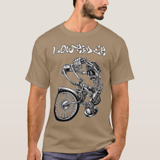 Low-Rider Fahrrad für Men Chicano Cholo Style Lowr T-Shirt