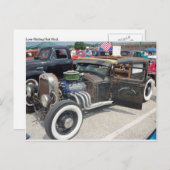 Low-Riding-Frisierte Auto Postkarte (Vorne/Hinten)