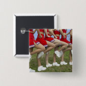 Low Section View of a Group of Cheerleader Button (Vorne & Hinten)