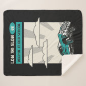 Low & Slow 66 Classic Lowrider Sherpadecke (Vorderseite (Horizontal))