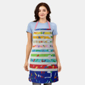 Low-Tide-Print-Schürze Schürze (Getragen)