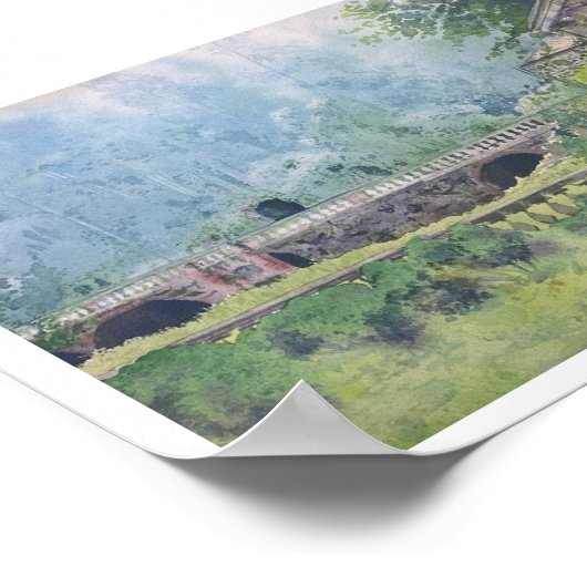 Low Valley, Earth of Moss Poster (Ecke)