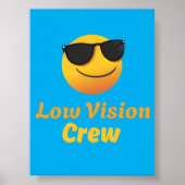 Low Vision Crew Poster (Vorne)