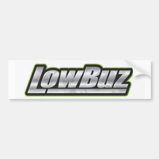 LowBuz Autoaufkleber (Vorne)